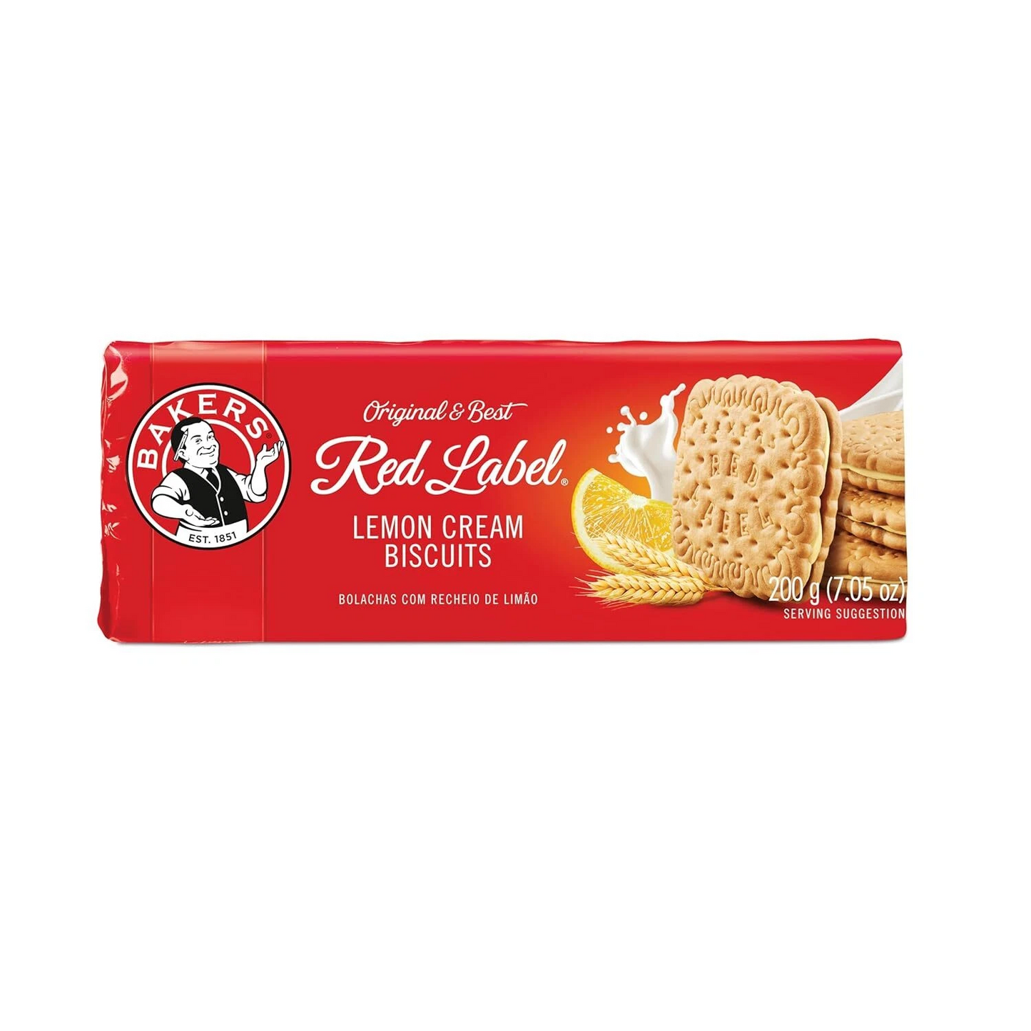 Bakers Red Label Lemon Creams 200g