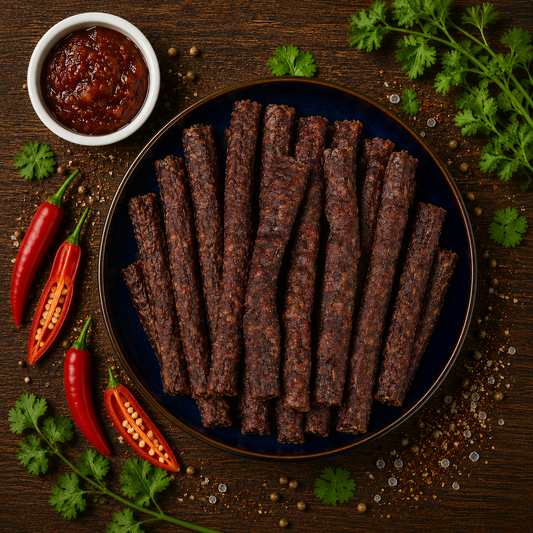 Chilli-Chutney Beef Droewors