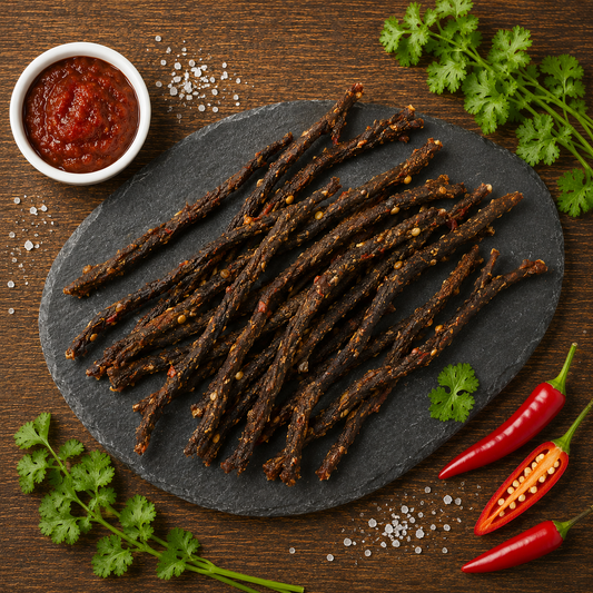 Chilli-Chutney Beef Sticks